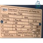 پمپ ۱.۵ اسب ۲ اینچ دیزلساز تکفاز ایرانی DS150/2 DISELSAZ - Image 2