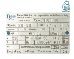 پمپ ۱ اسب بشقابی دیزلساز ایرانی تکفاز DM100/00 DISELSAZ - Image 2