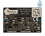 پمپ ۲ اسب ۲ اینچ پنتاکس ایرانی دبی بالا تکفاز CS200/2 PENTAX IR - Image 3